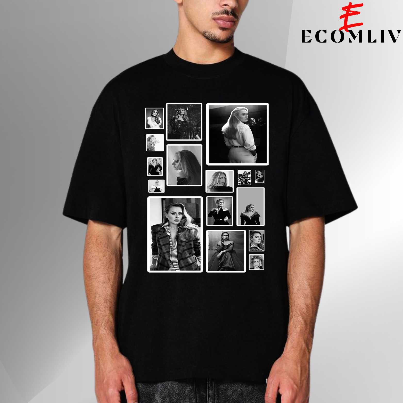 Adele Retro Unisex T-Shirt, Album Streetwear Tee, Pop Icon Graphic Shirt